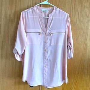 Calvin Klein Pink Blouse